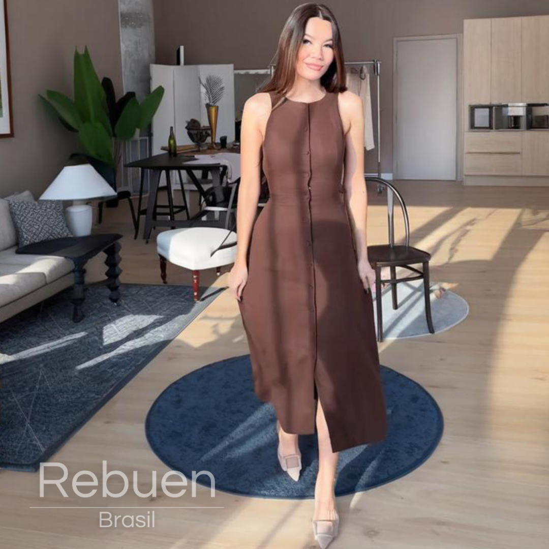 Vestido Marcella – Elegância Minimalista