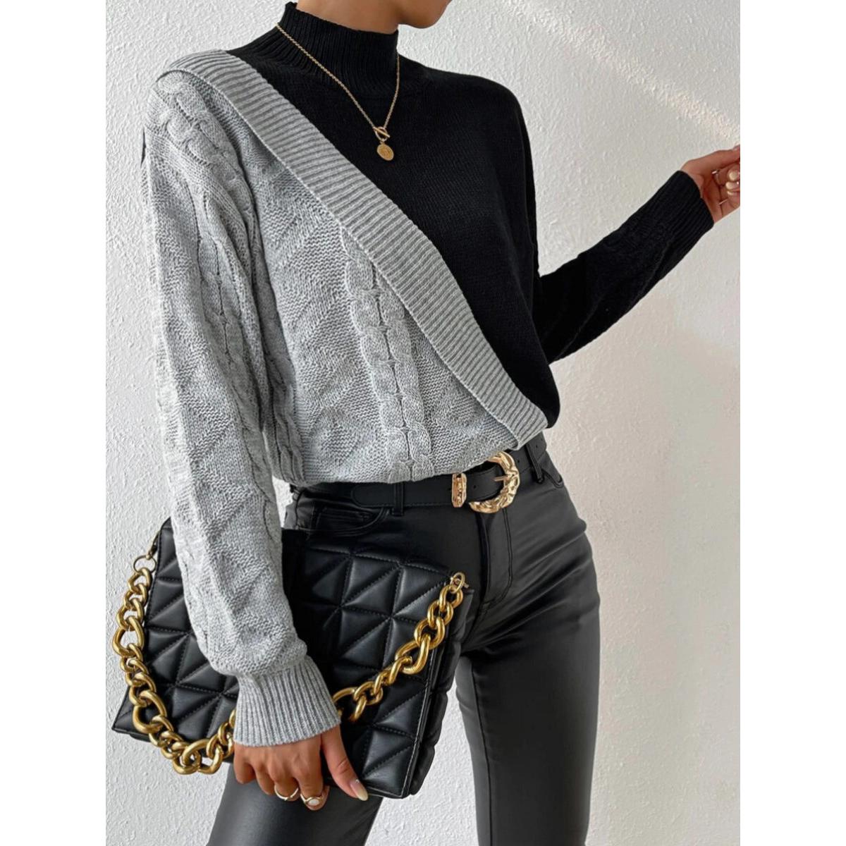 Hanna - Suéter de ponto moderno