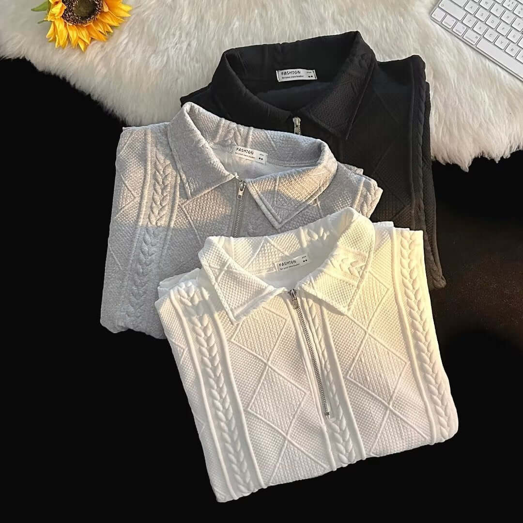 Traje de homem de corte solto e manga curta