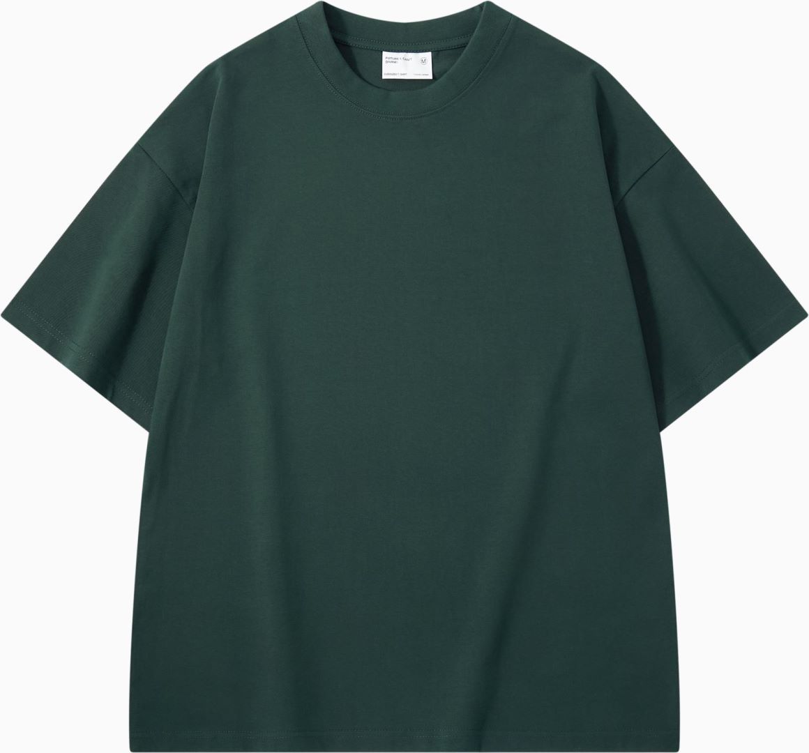 Camisa de algodão de manga curta para homem