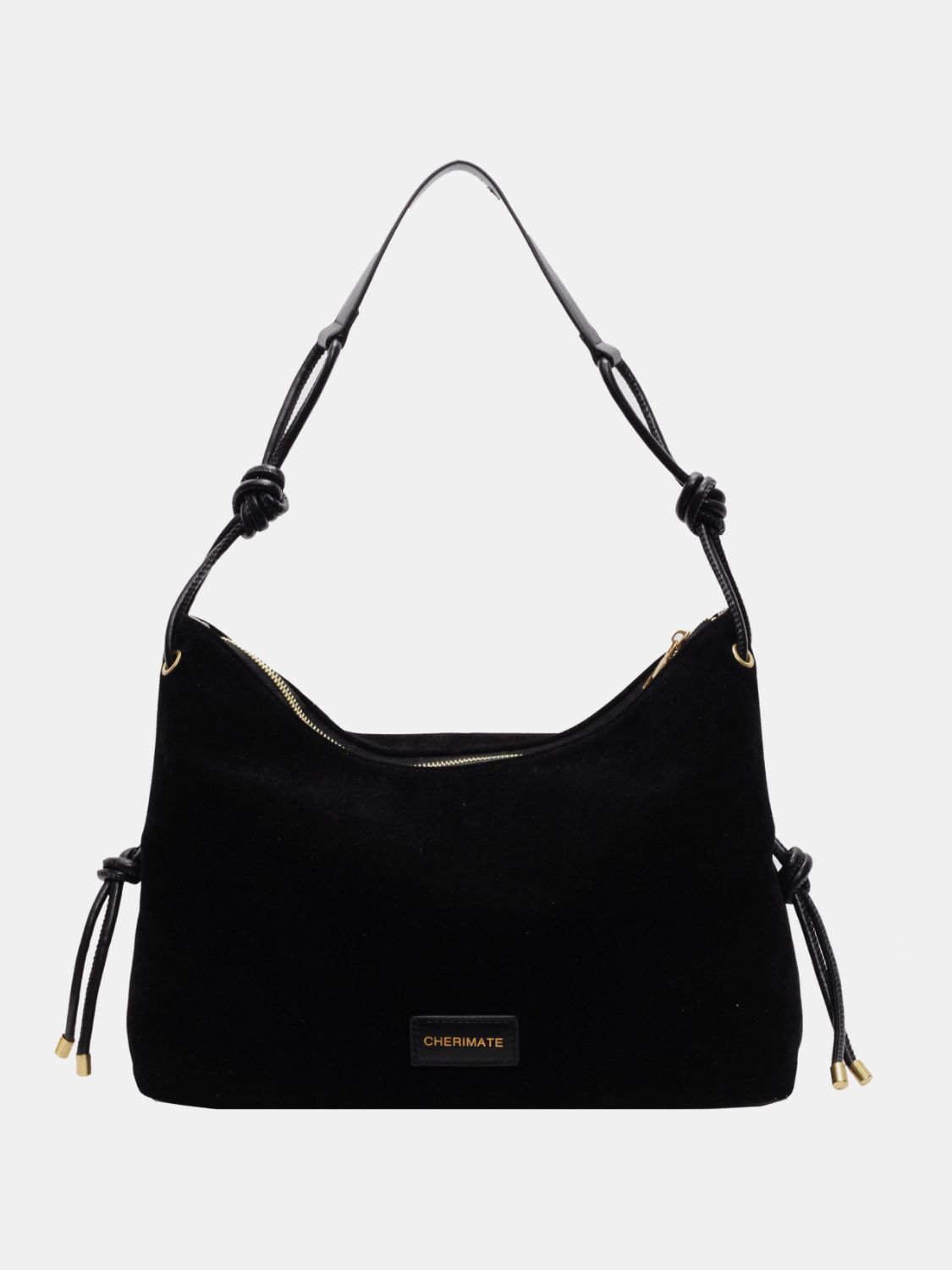 Bolso grande de camurça
