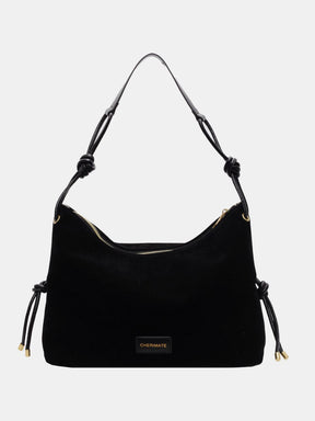 Bolso grande de camurça