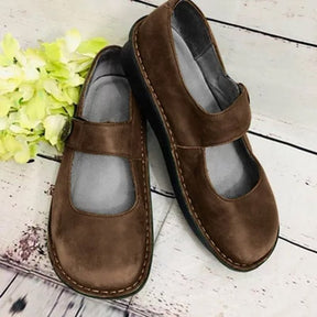 Elegantes sapatos femininos com adornos