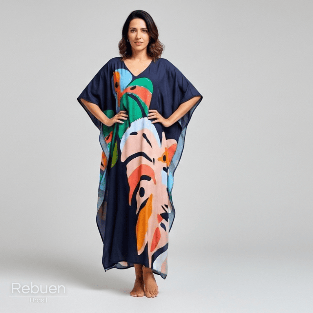 Vestido Amelys - Liberdade que se transforma em arte