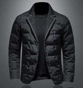 Terry - Jaqueta de inverno para homem, quente e grossa