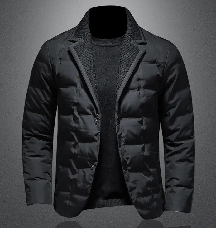 Terry - Jaqueta de inverno para homem, quente e grossa