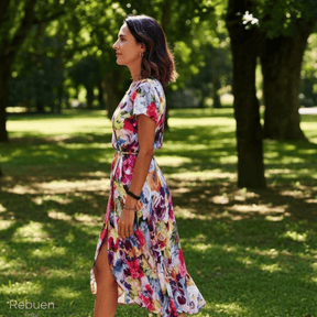 Vestido Venira - Leveza vibrante