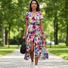 Vestido Venira - Leveza vibrante