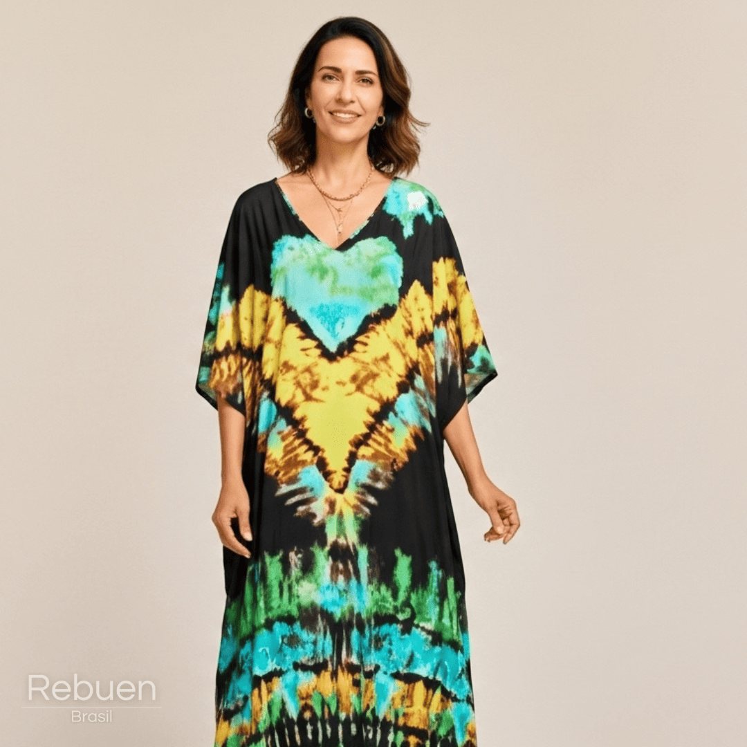 Vestido Amelys - Liberdade que se transforma em arte