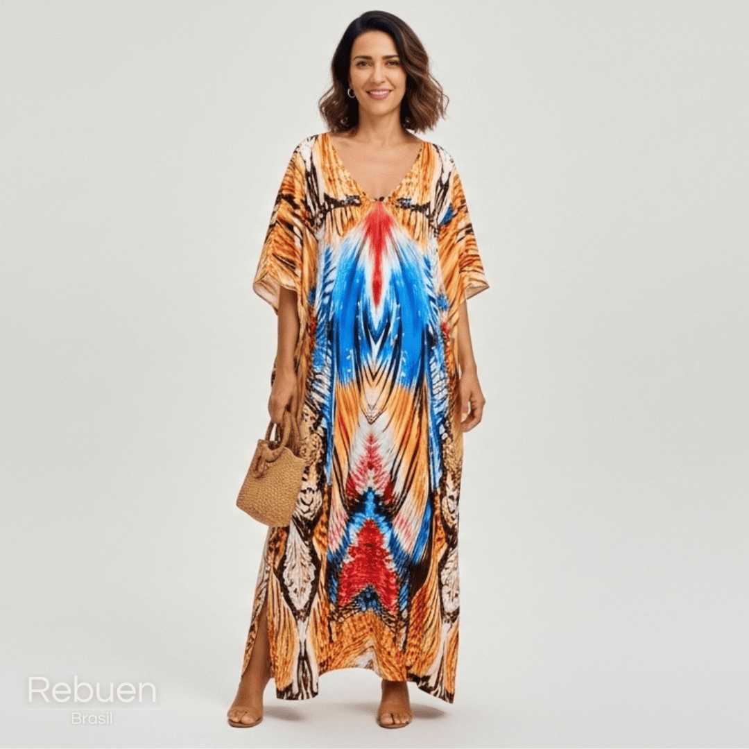 Vestido Amelys - Liberdade que se transforma em arte