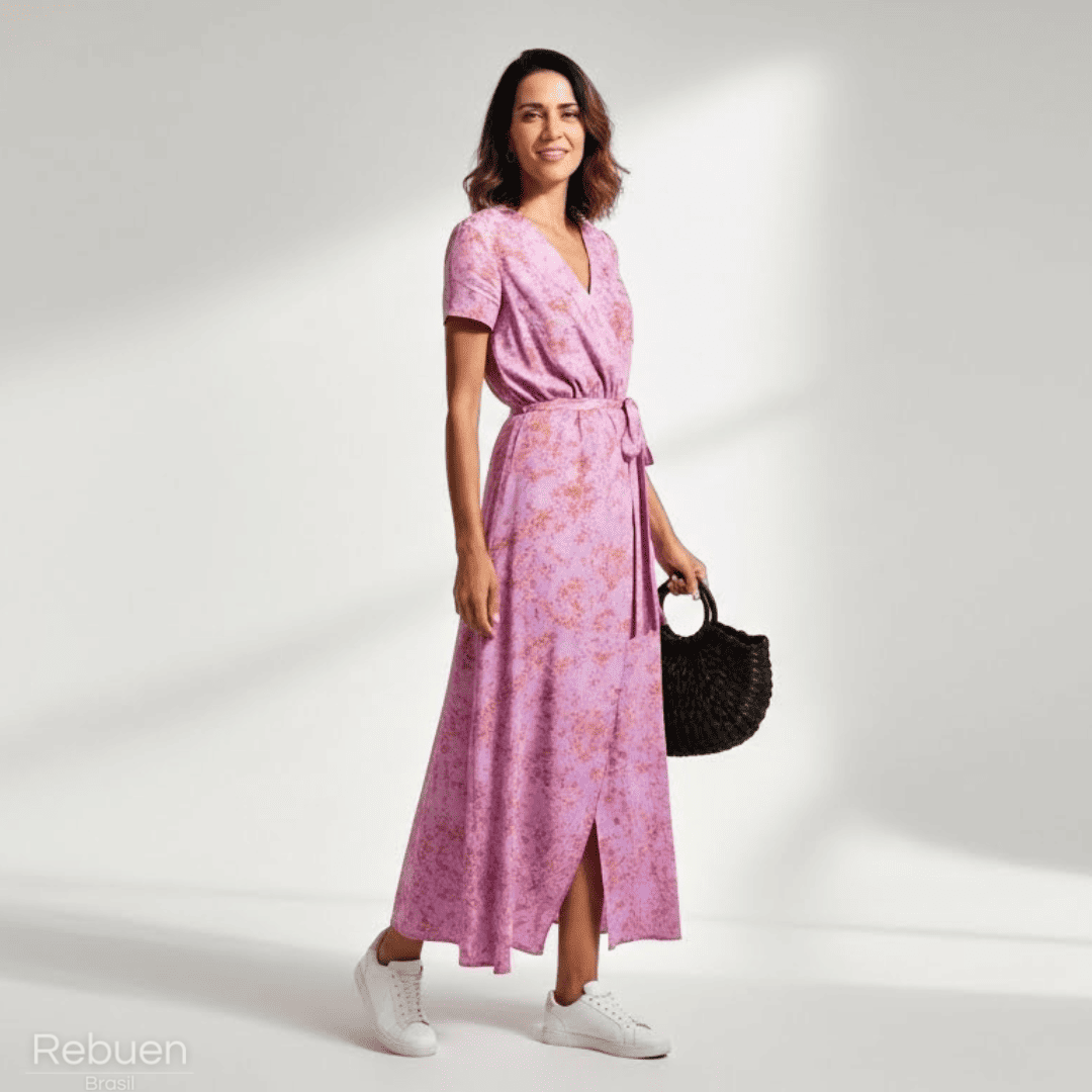 Vestido Venira - Leveza vibrante