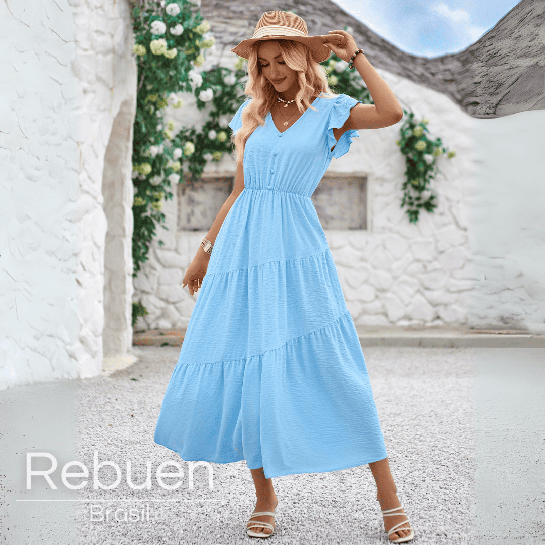 Vestido Carmela – Leveza e Charme Para Todos Os Dias