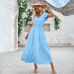 Vestido Carmela – Leveza e Charme Para Todos Os Dias
