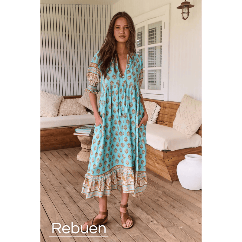 Vestido Boho Veneza - Leveza e Elegância