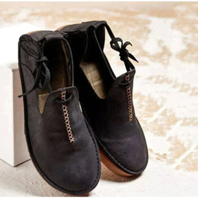 Sapatos de couro feminino de alta qualidade para o outono