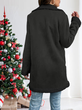 Sarona - elegante jaqueta feminina com forro polar