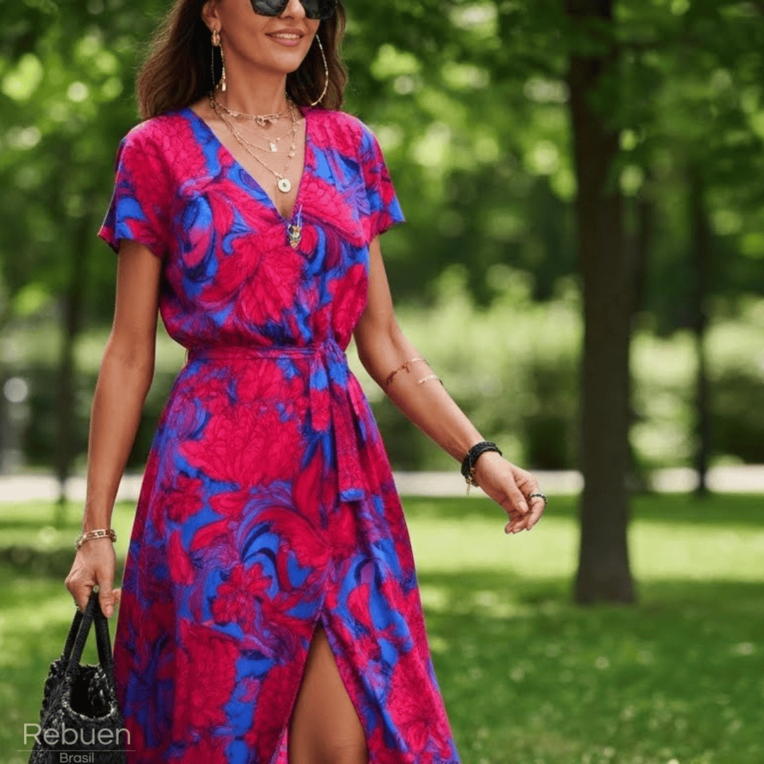 Vestido Venira - Leveza vibrante