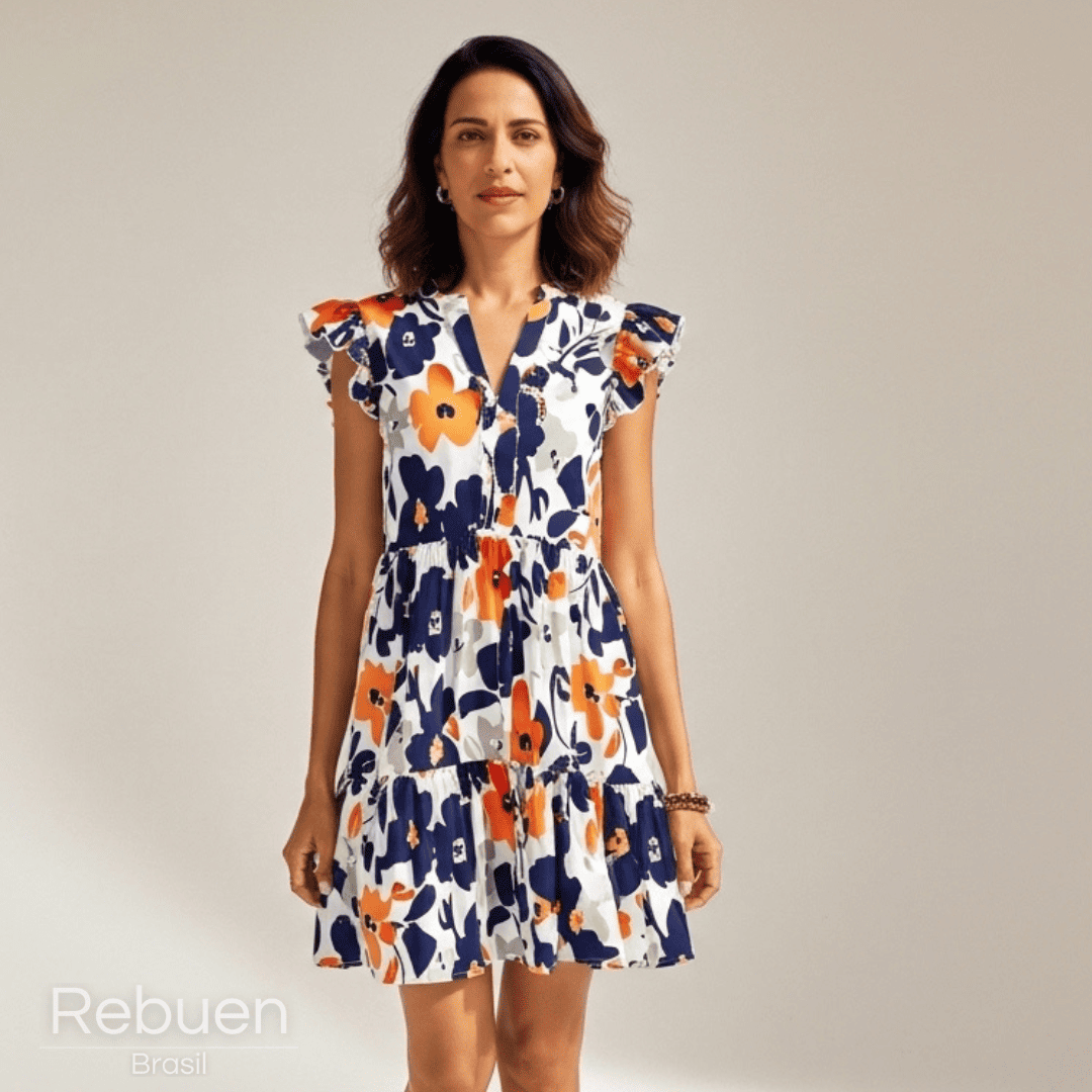 Vestido Marivonne - Alegria que transborda em estilo