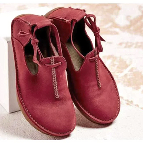 Sapatos de couro feminino de alta qualidade para o outono