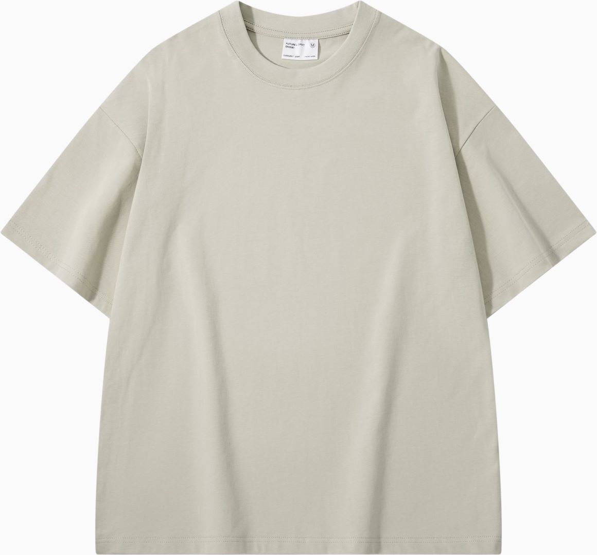 Camisa de algodão de manga curta para homem