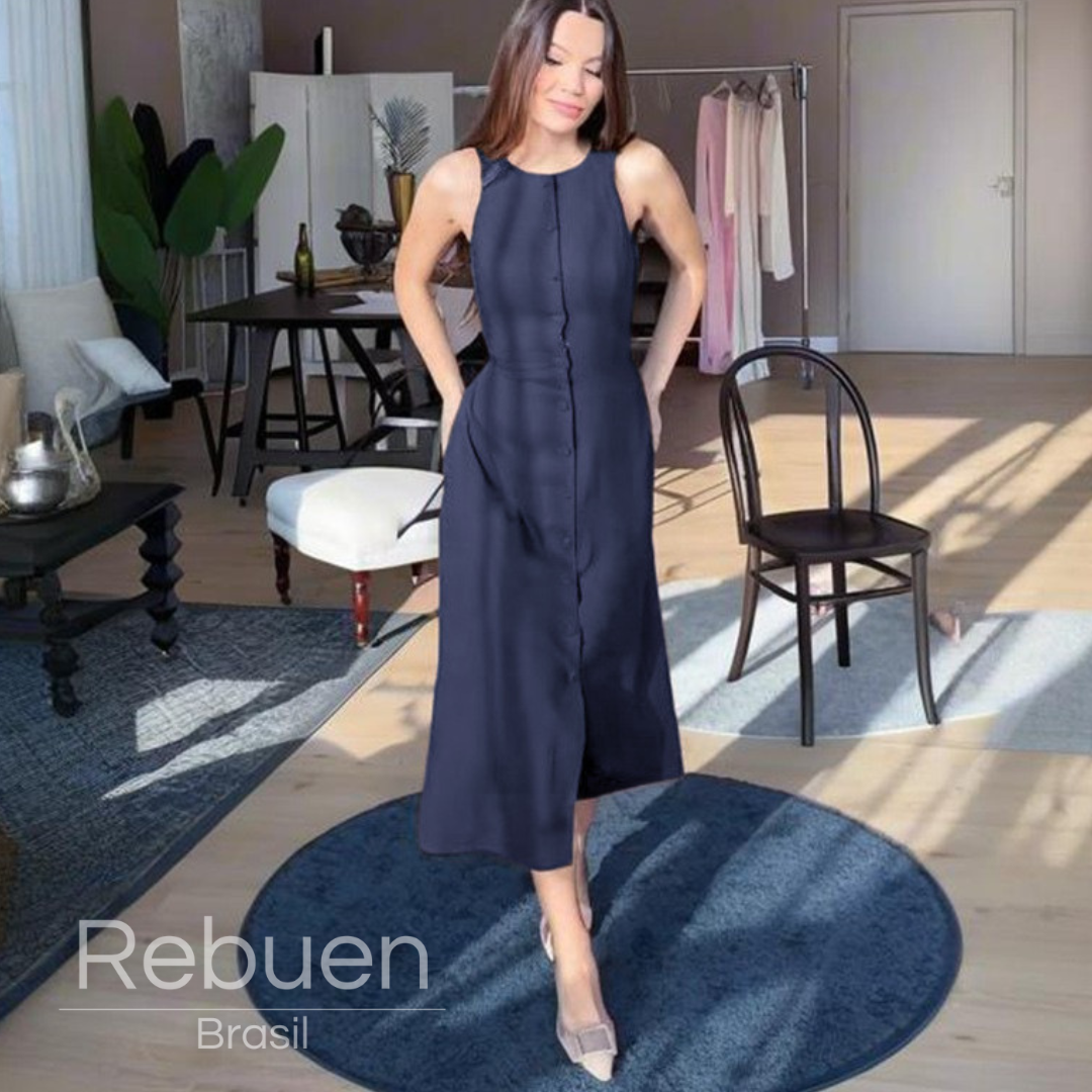 Vestido Marcella – Elegância Minimalista