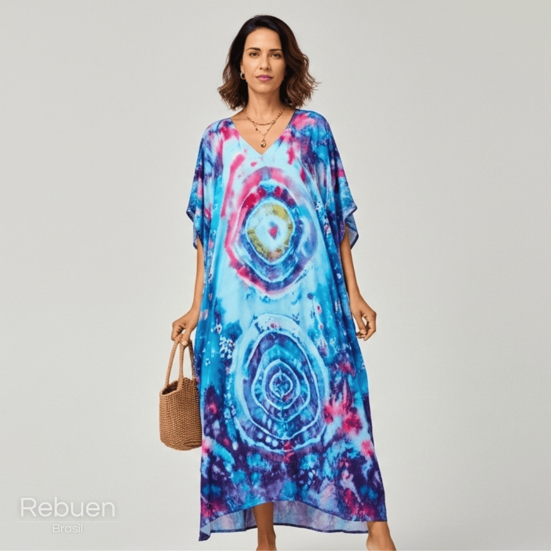 Vestido Amelys - Liberdade que se transforma em arte