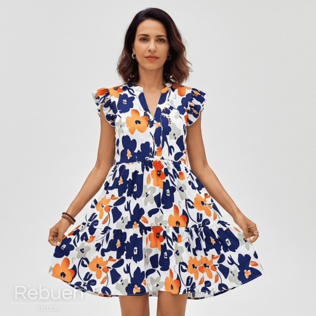 Vestido Marivonne - Alegria que transborda em estilo