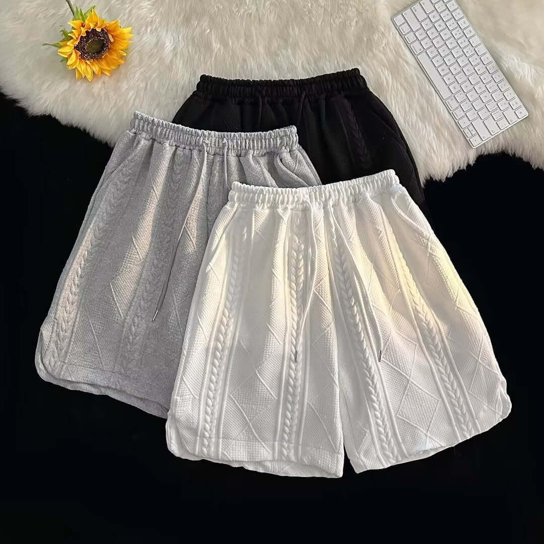 Traje de homem de corte solto e manga curta