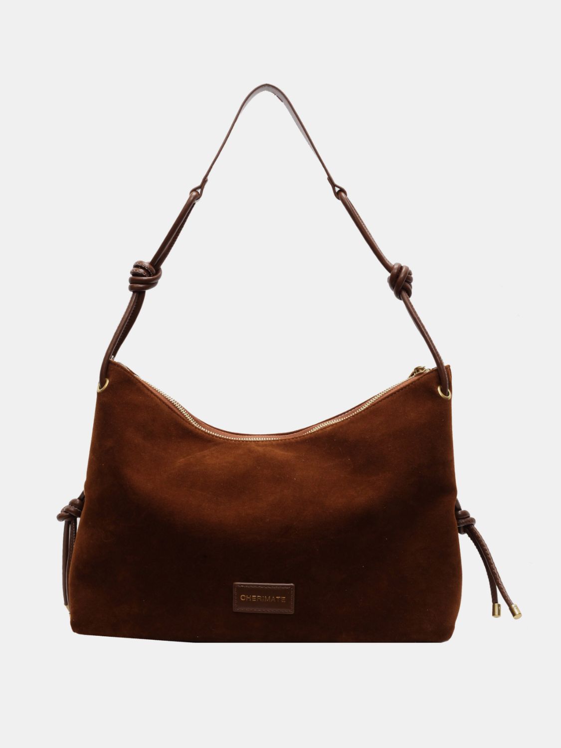 Bolso grande de camurça