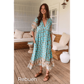 Vestido Boho Veneza - Leveza e Elegância