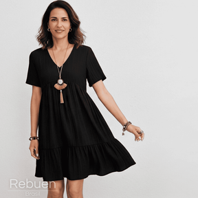 Vestido Nalira - Naturalidade que envolve e encanta