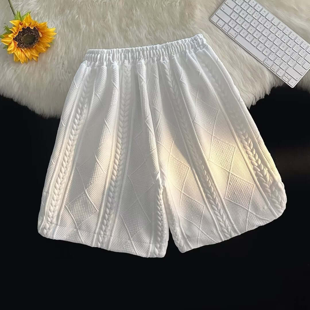 Traje de homem de corte solto e manga curta