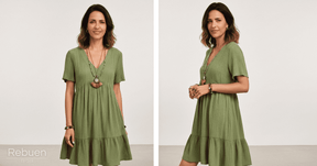 Vestido Nalira - Naturalidade que envolve e encanta