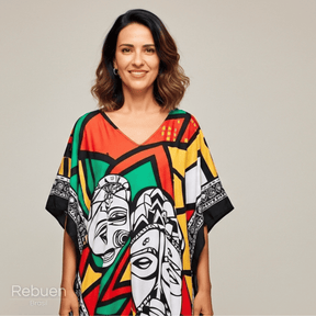 Vestido Amelys - Liberdade que se transforma em arte