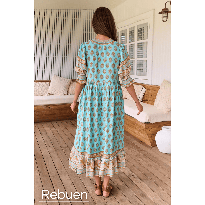 Vestido Boho Veneza - Leveza e Elegância