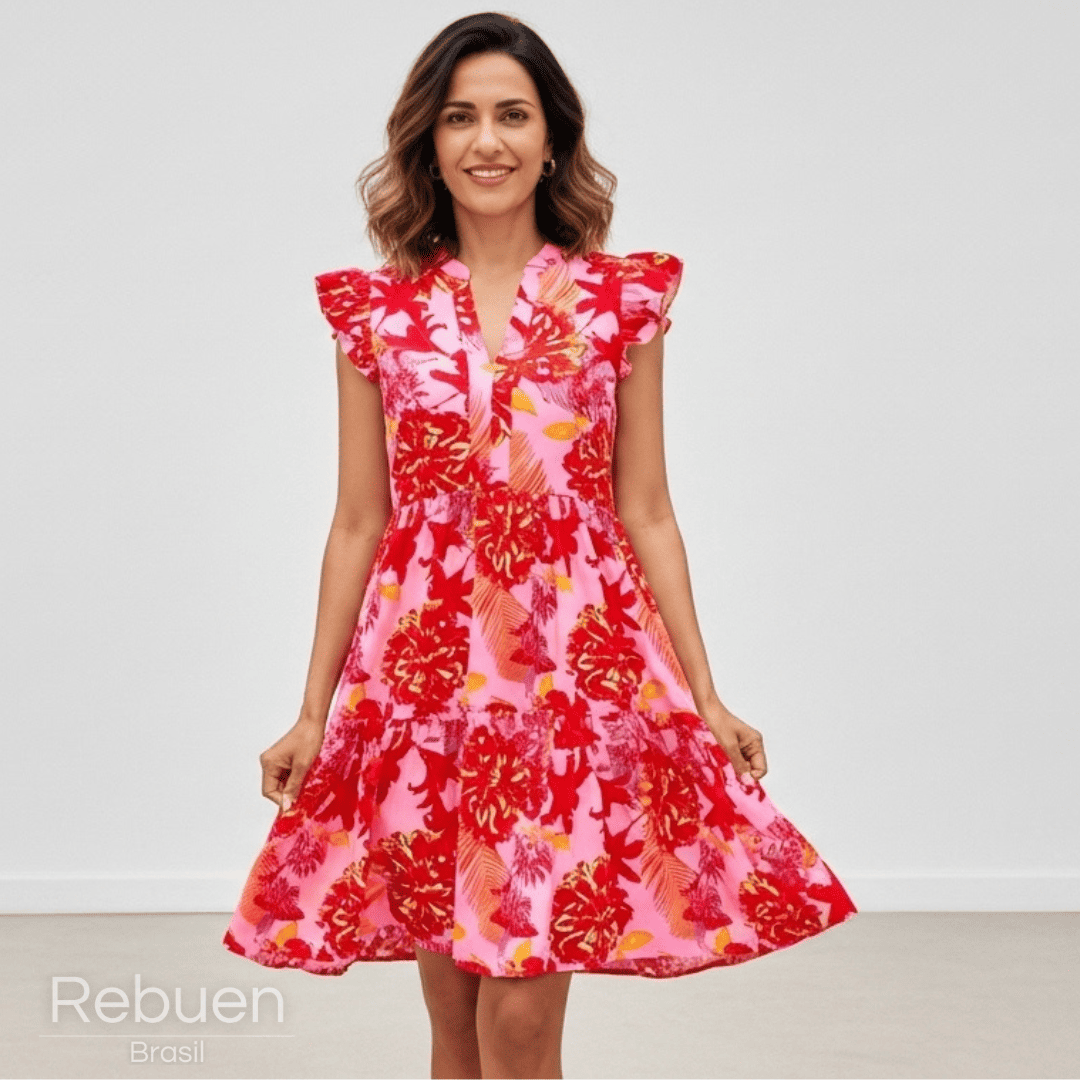 Vestido Marivonne - Alegria que transborda em estilo