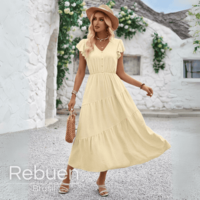 Vestido Carmela – Leveza e Charme Para Todos Os Dias