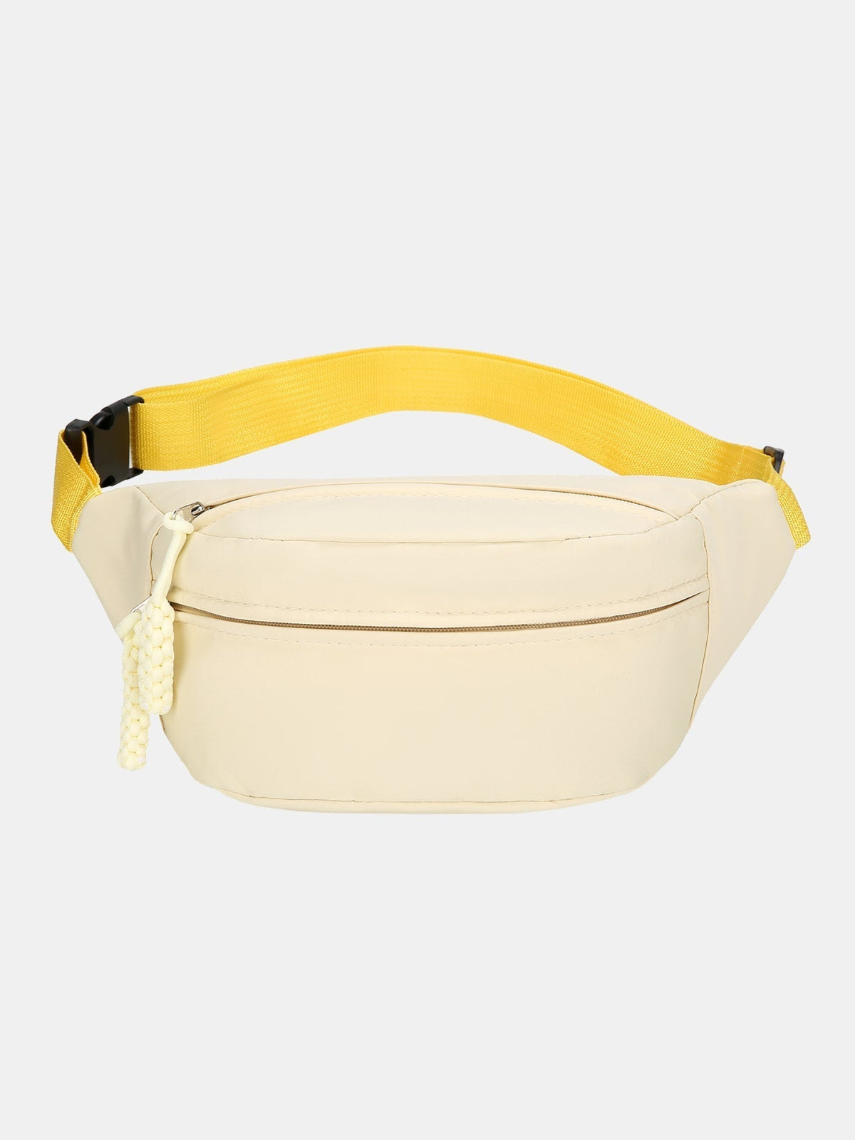 Bolsa transversal de tecido Oxford com alça ajustável