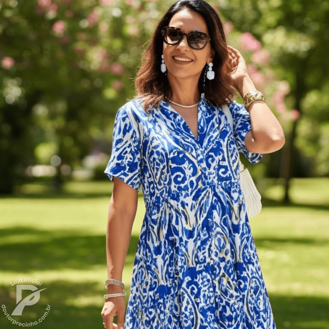 Vestido Delysse - Movimento que flui