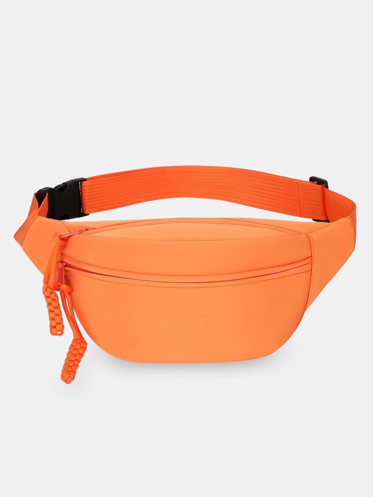 Bolsa transversal de tecido Oxford com alça ajustável