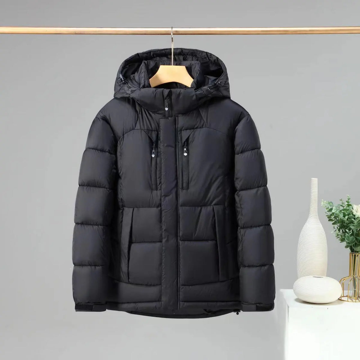 Frank - Casaco de inverno com capuz removível