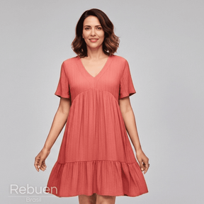 Vestido Nalira - Naturalidade que envolve e encanta