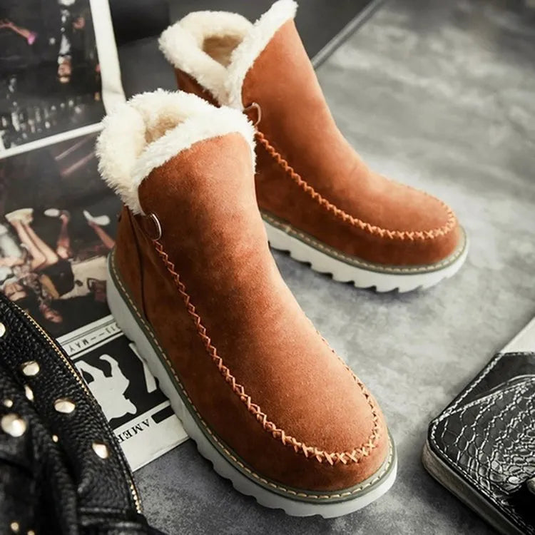 Eliza - Botas de inverno confortáveis para mulher