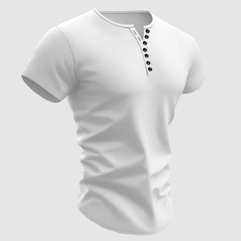 Camisa slim-fit de moda para homem