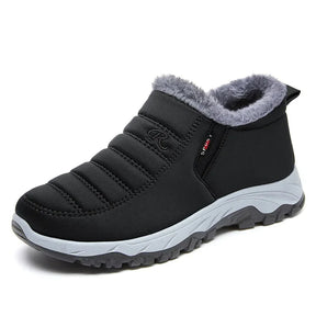 Larrisa - Bota curta de inverno com forro polar