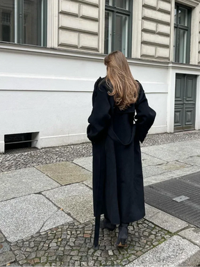 Jemma - Casaco de lã oversized