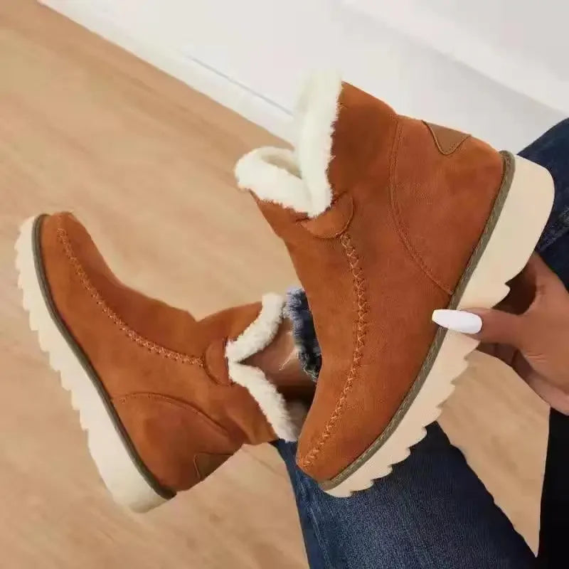 Eliza - Botas de inverno confortáveis para mulher