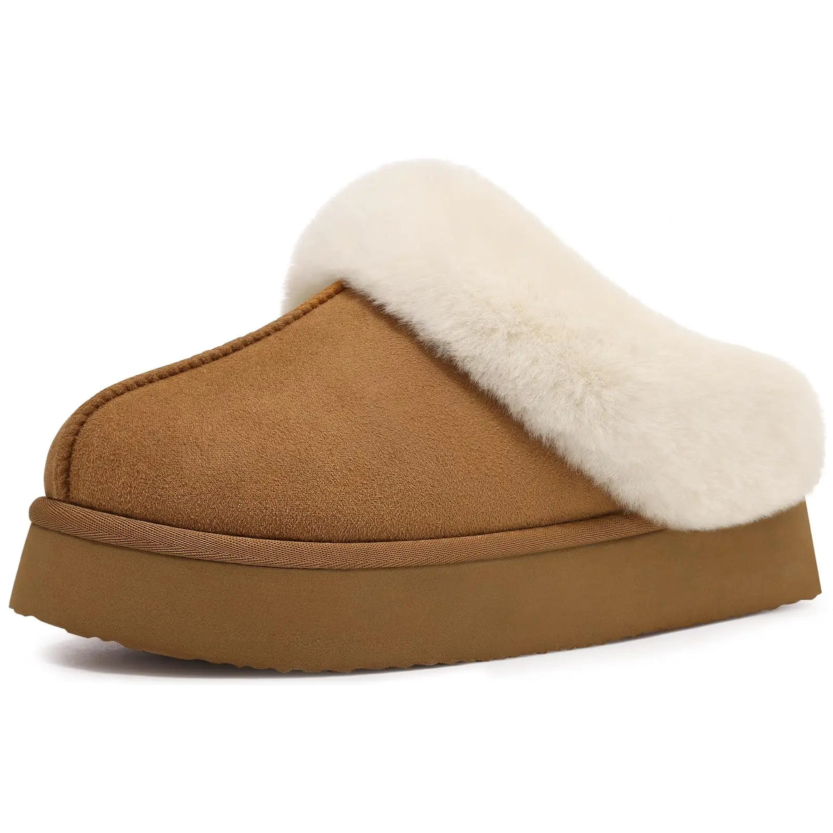 Valentina - Mules de inverno forrados de pele sintética