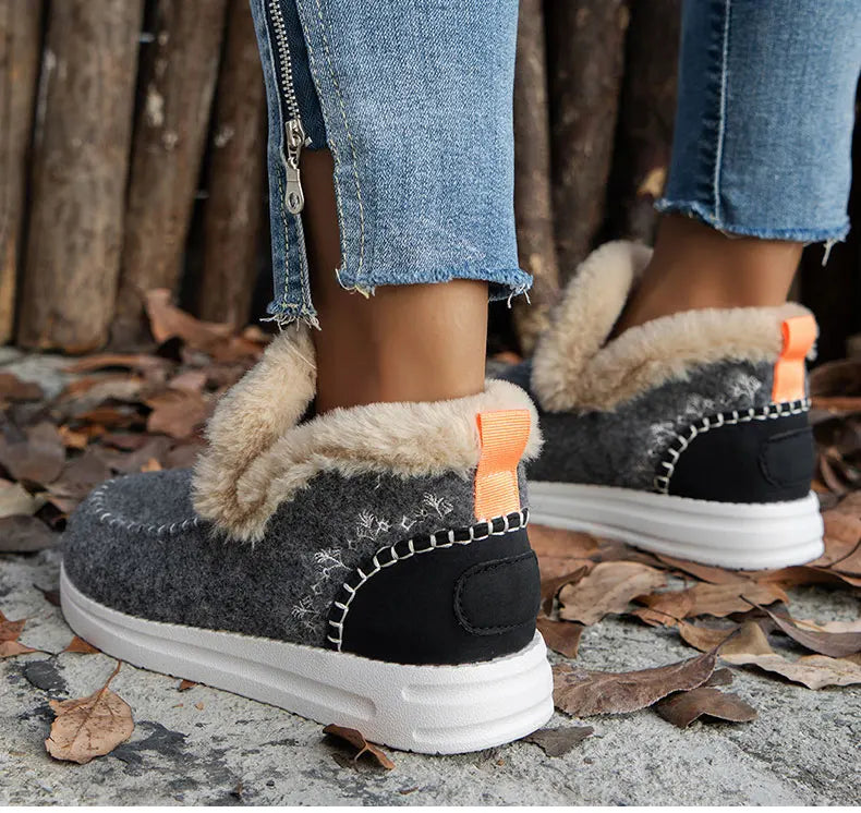 Faby - Sapatos de inverno com forro de pele