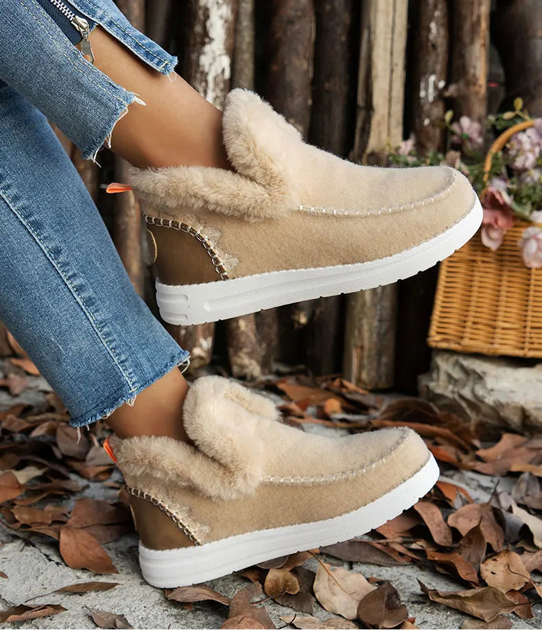 Faby - Sapatos de inverno com forro de pele